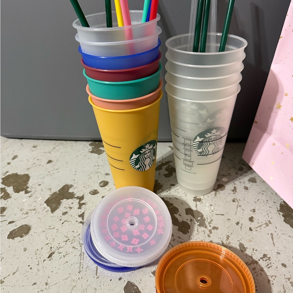 Starbucks Multicolor Reusable Cup Collection